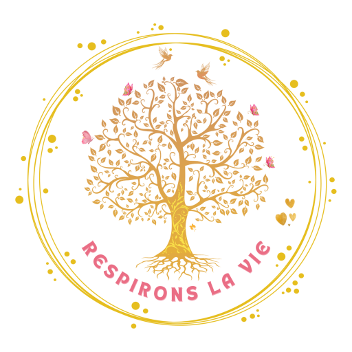 Logo Respirons la vie : cabinet de sophrologie Soline Bordet en Ariège